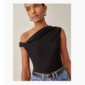 REFORMATION CELLO KNIT TOP